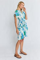 LulaLife Portofino Dress Lagoon
