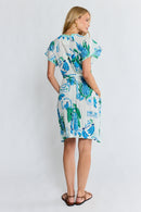 LulaLife Portofino Dress Lagoon