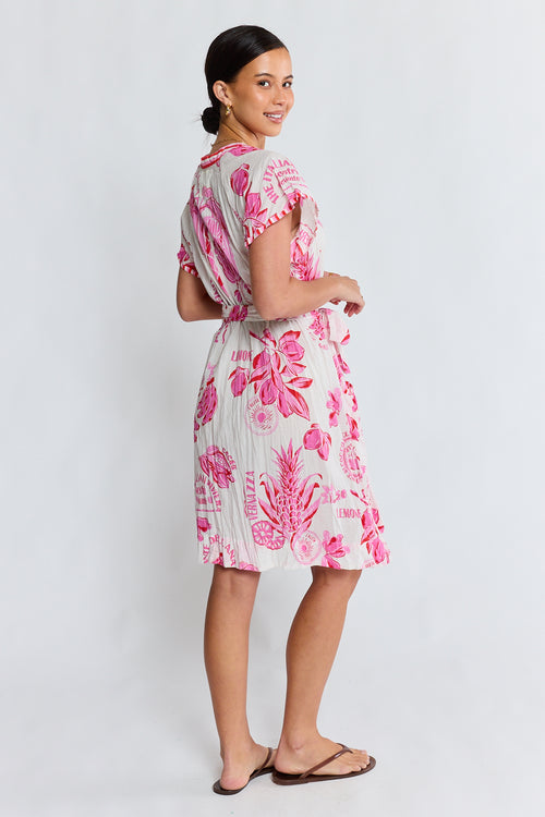 LulaLife Portofino Dress Melon