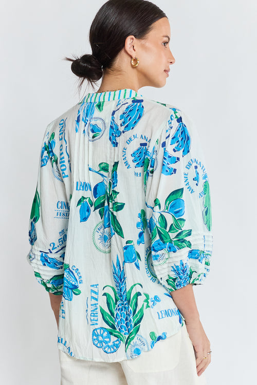 LulaLife Portofino Shirt Lagoon