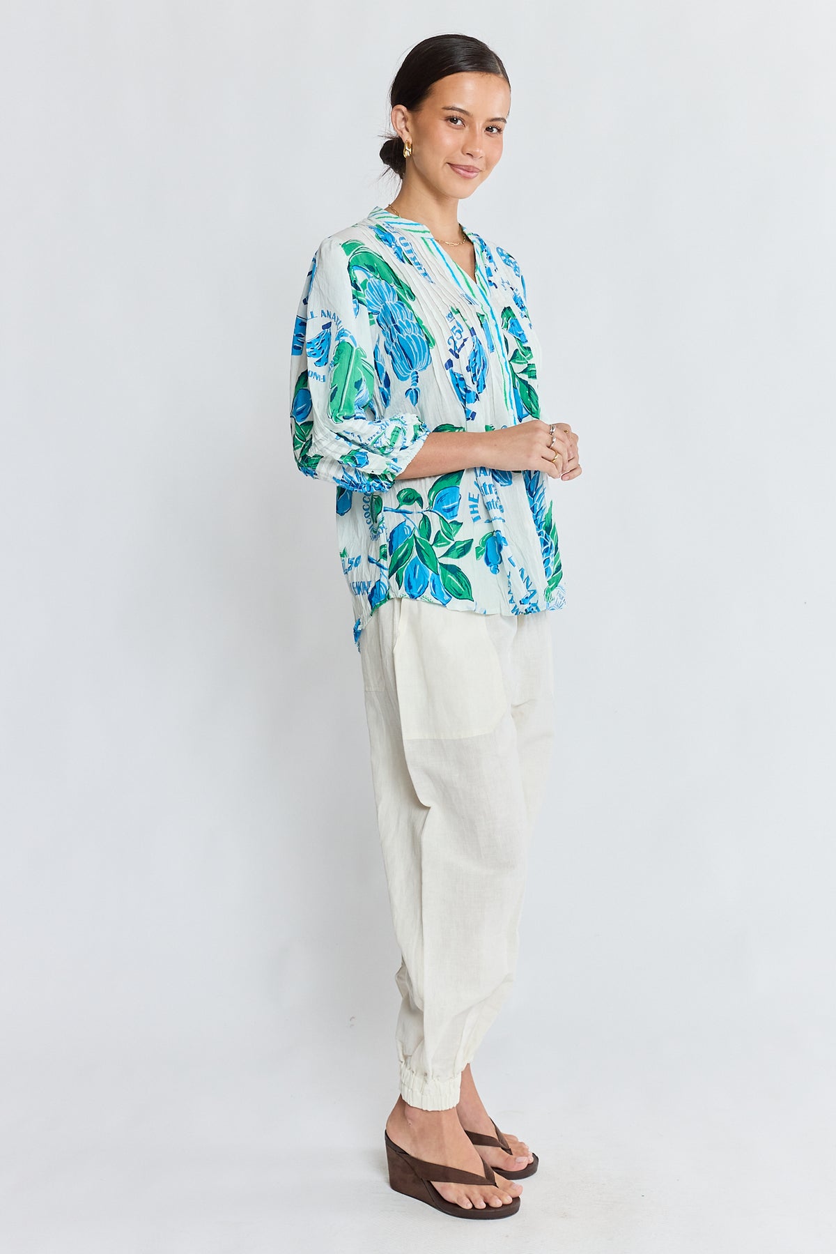 LulaLife Portofino Shirt Lagoon