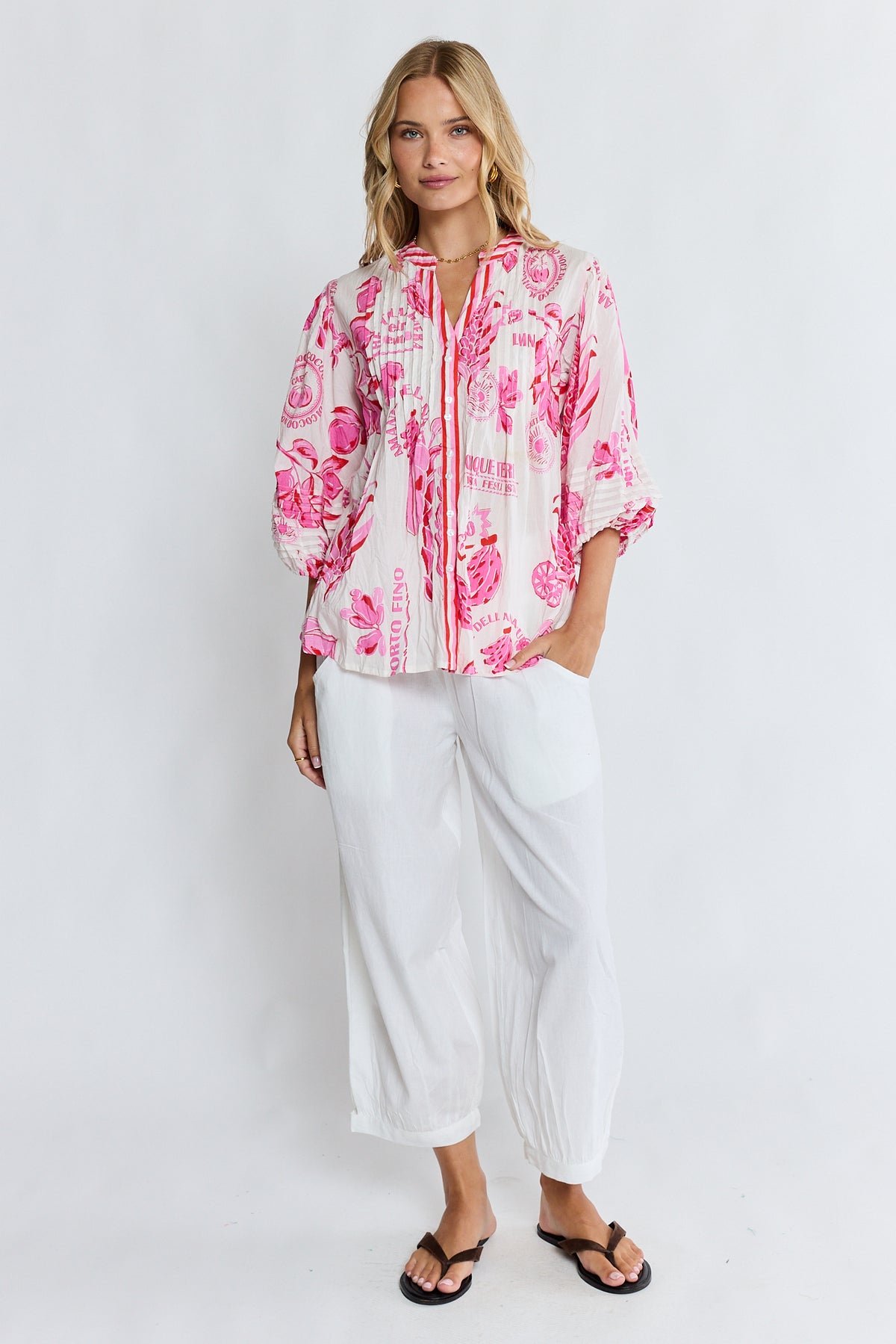 LulaLife Portofino Shirt Melon