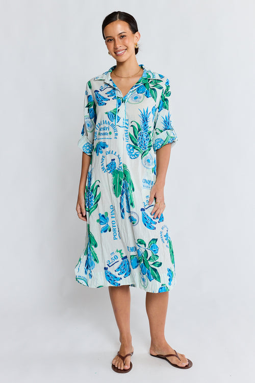 LulaLife Portofino Shirtmaker Lagoon