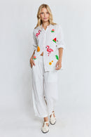 LulaLife Remi Balloon Pant White