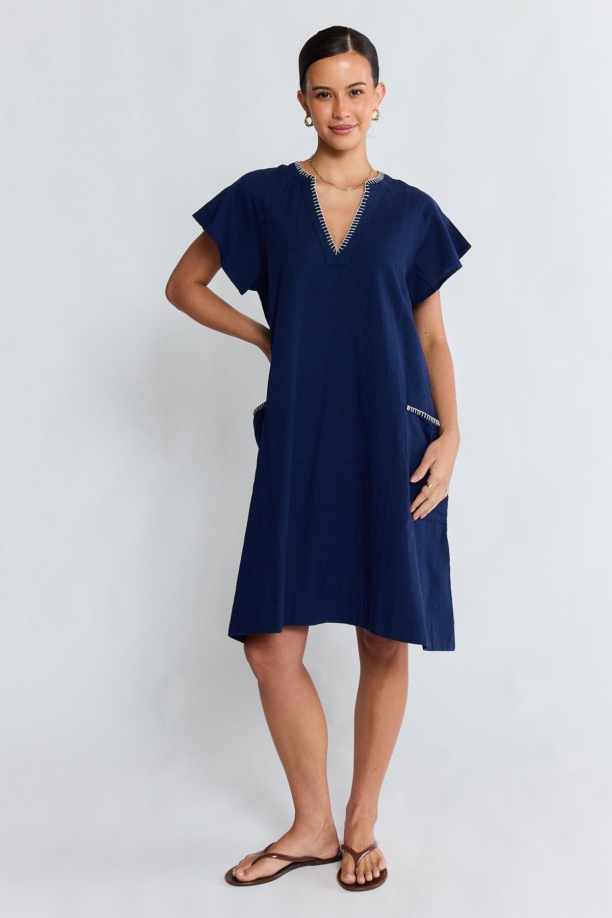 LulaLife Remi Dress Navy