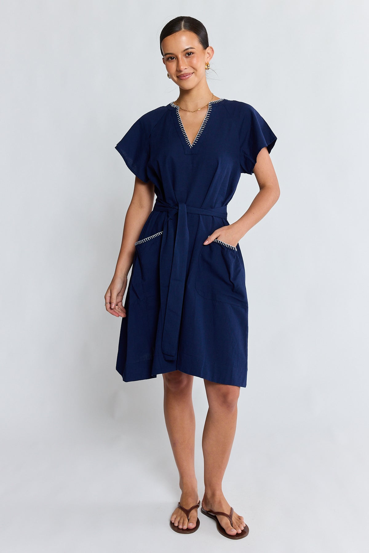 LulaLife Remi Dress Navy