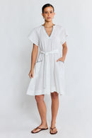 LulaLife Remi Dress White