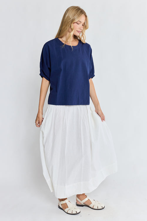 LulaLife Remi Top Navy