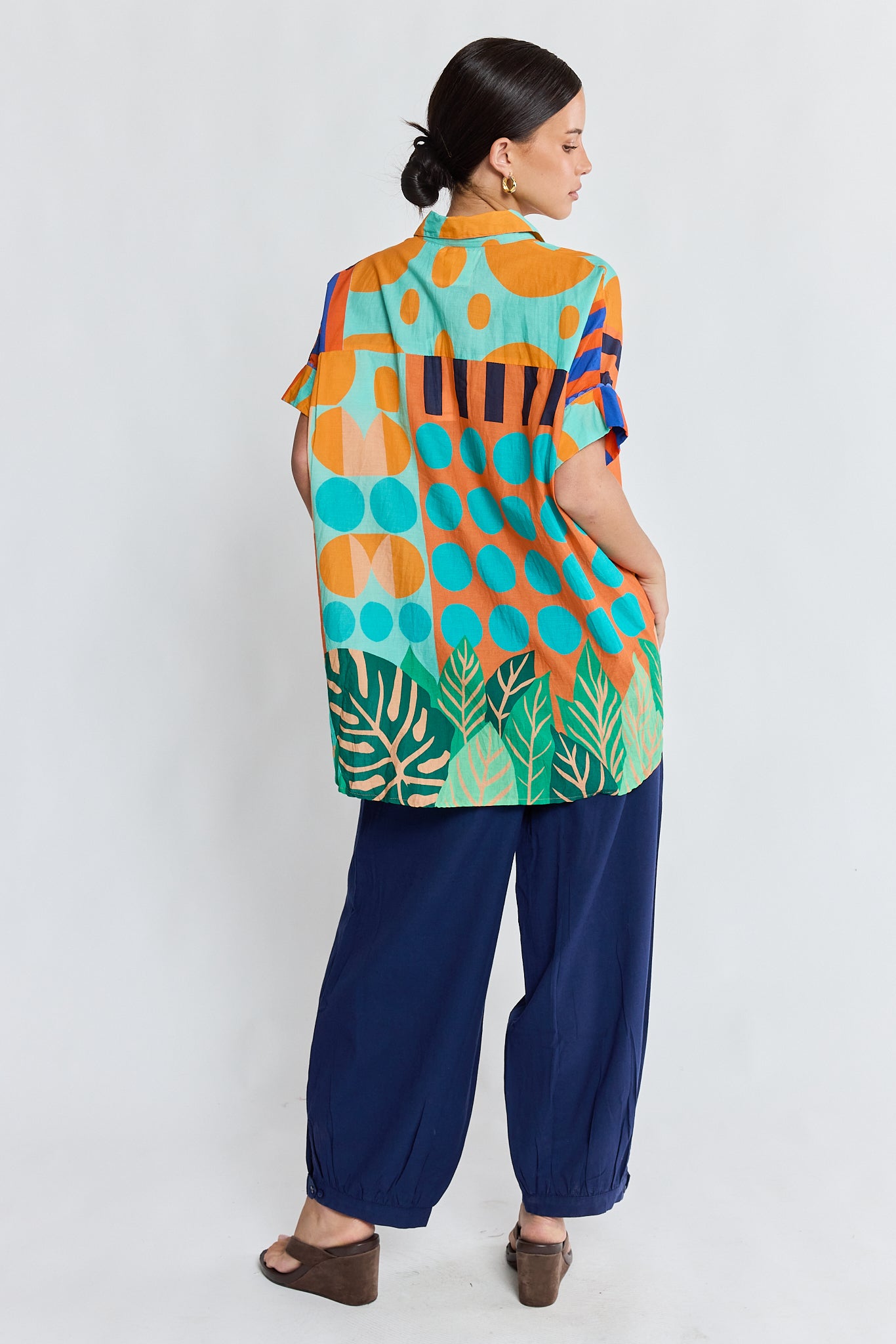 LulaLife Rhea Shirt Flame
