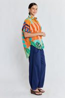 LulaLife Rhea Shirt Flame