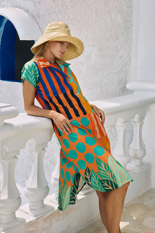 PRE SALE | LulaLife Rhea Shirtmaker Flame