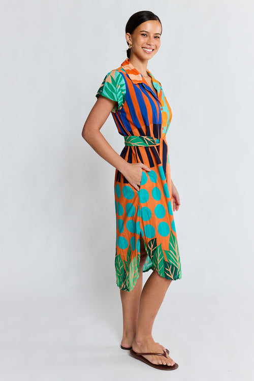 PRE SALE | LulaLife Rhea Shirtmaker Flame