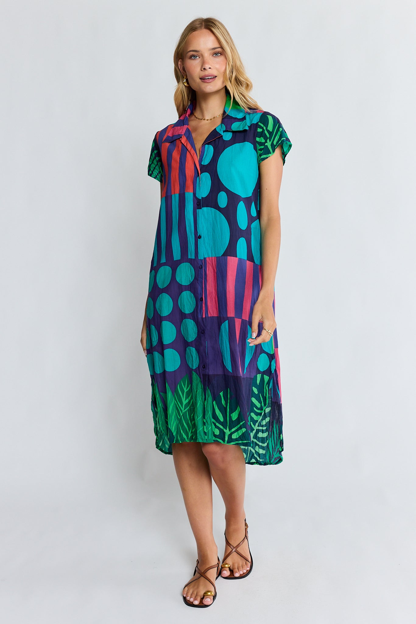 PRE SALE | LulaLife Rhea Shirtmaker Navy
