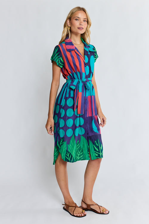 PRE SALE | LulaLife Rhea Shirtmaker Navy