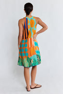 LulaLife Rhea Sundress Flame