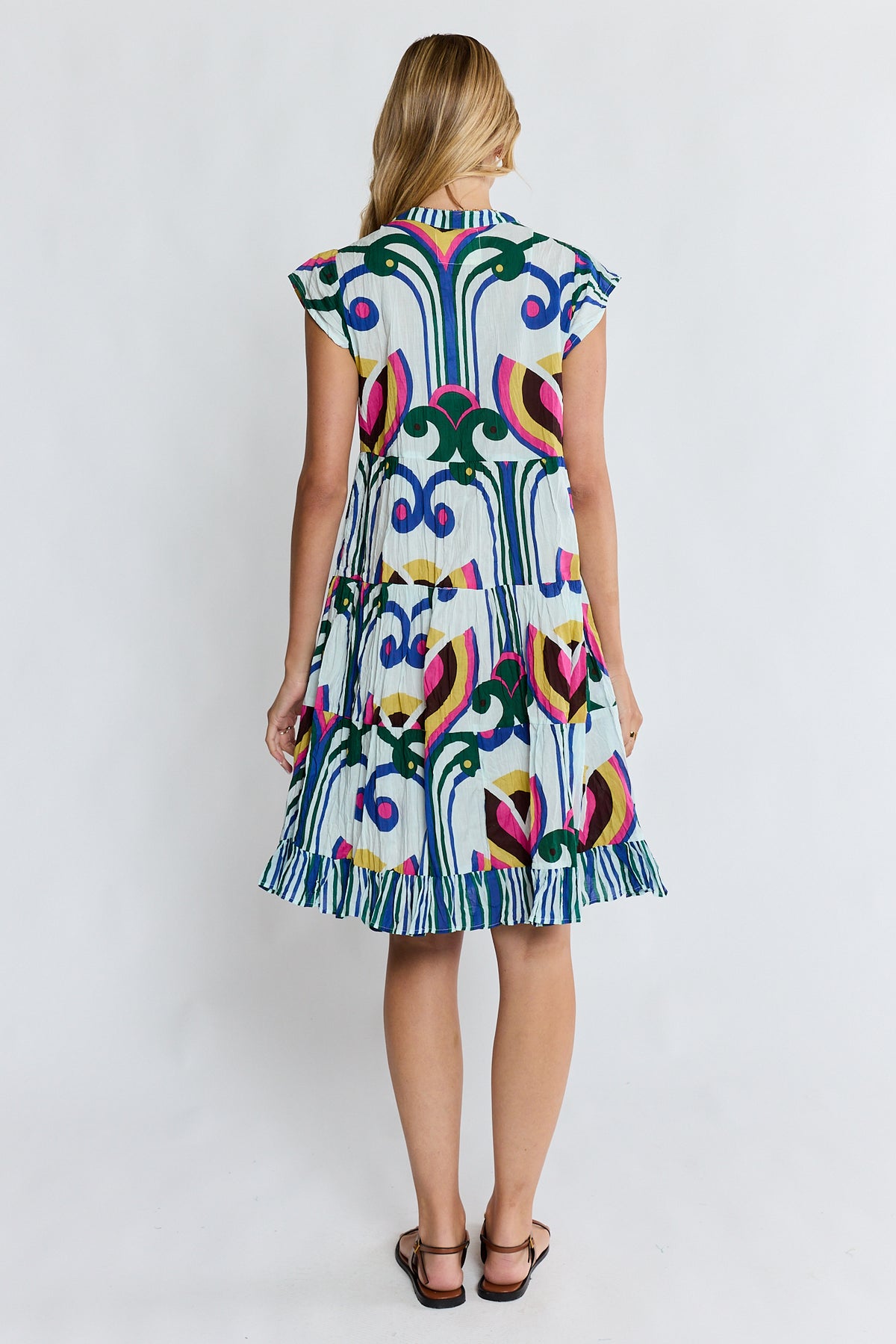 PRE SALE | LulaLife Sadie Tier Dress Ocean