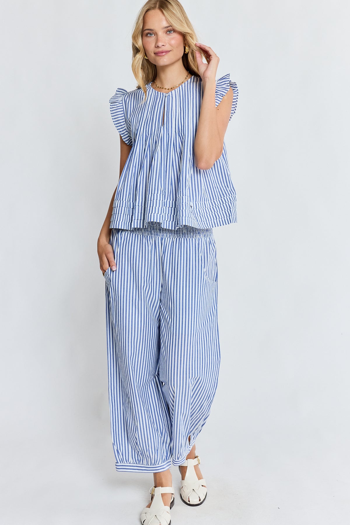 LulaLife Sylvie Top Stripe
