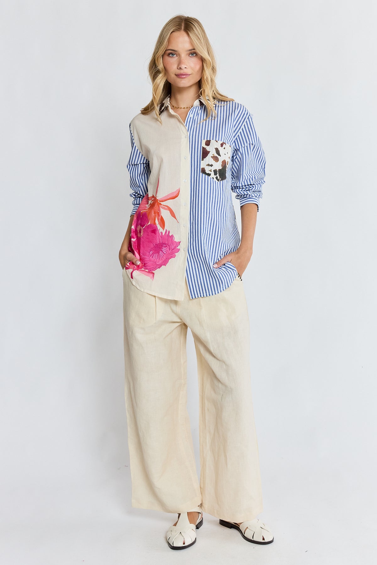 LulaLife Sylvie Shirt Multi