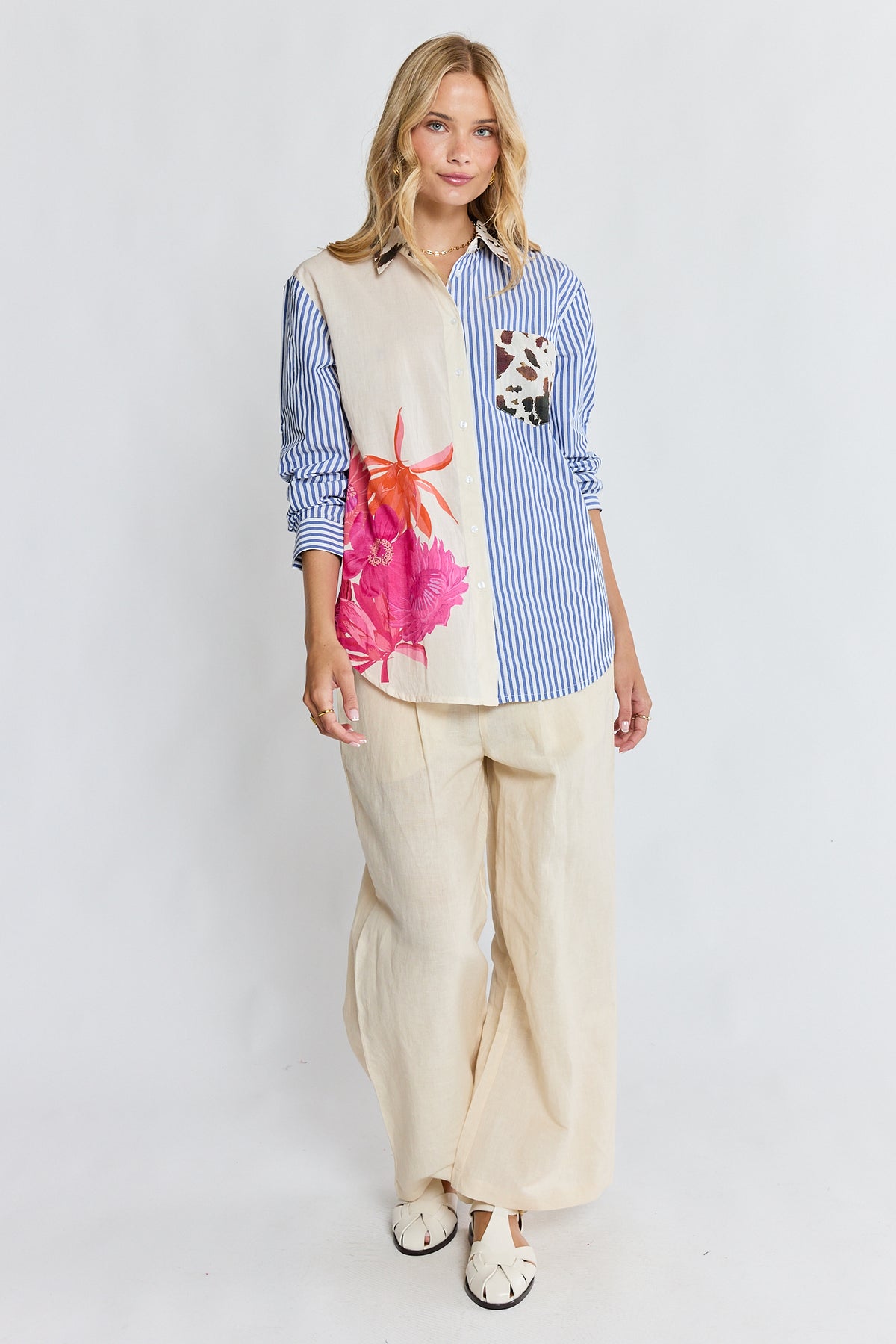 LulaLife Sylvie Shirt Multi