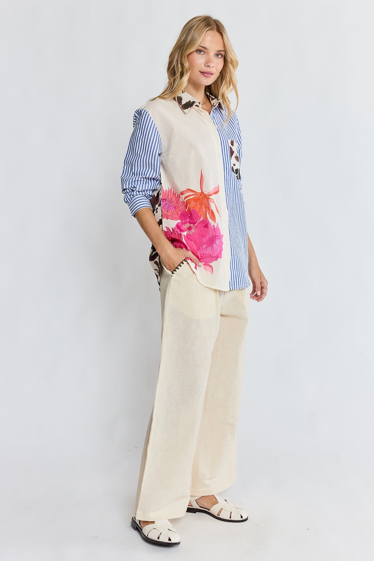 LulaLife Sylvie Shirt Multi