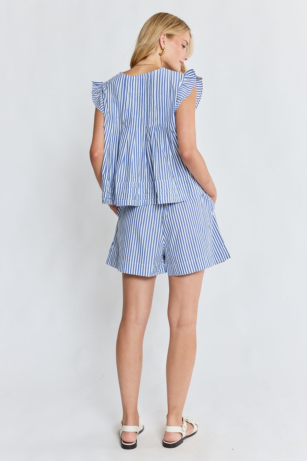 LulaLife Sylvie Short Stripe