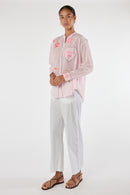 LulaLife Trixie Beach Shirt Pink