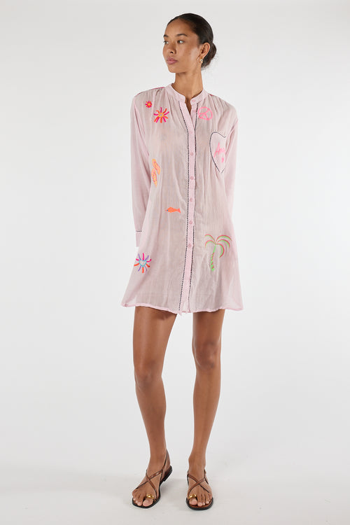 LulaLife Trixie Beach Shirtmaker Pink
