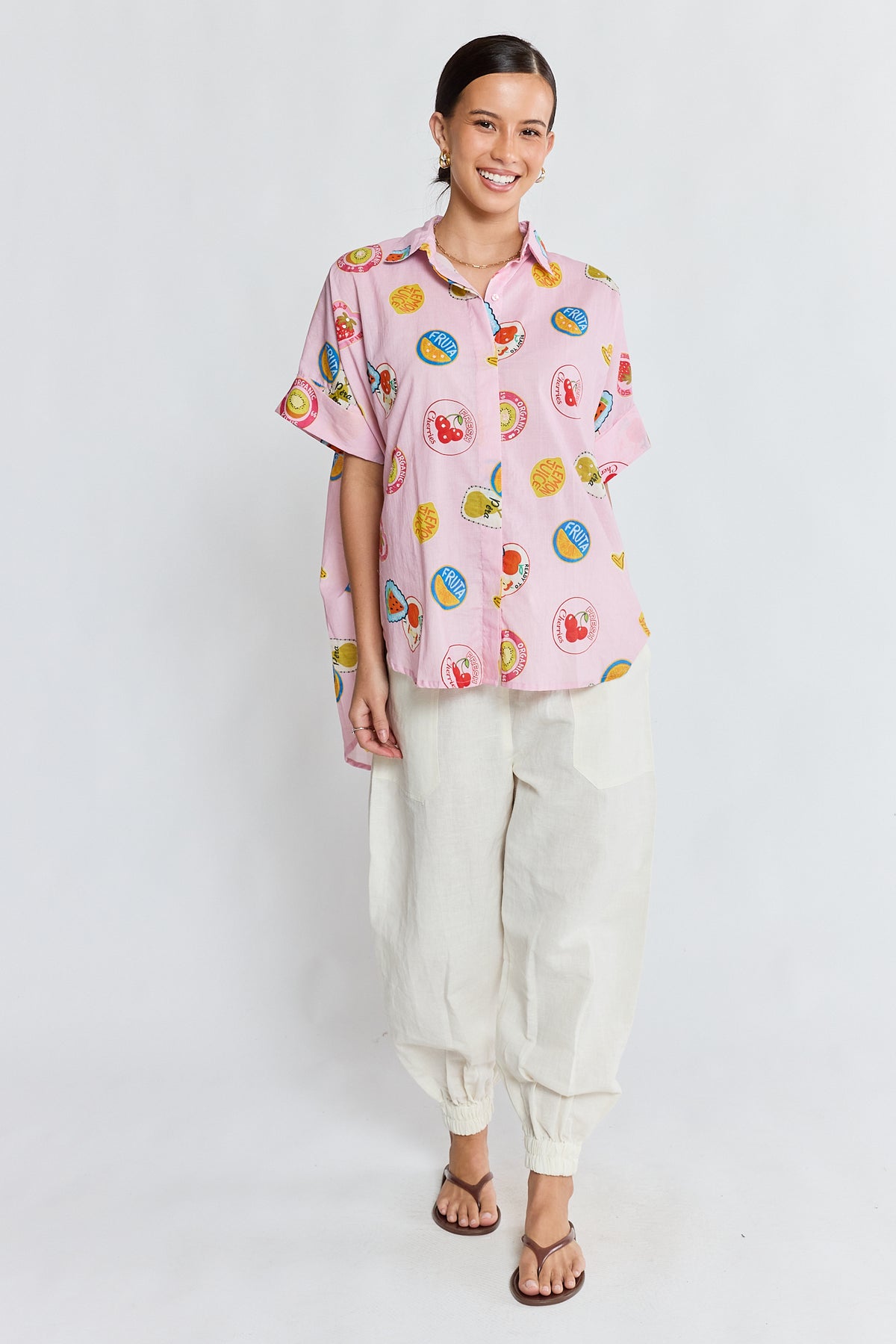 LulaLife Tutti Fruiti Shirt Musk
