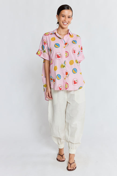 LulaLife Tutti Fruiti Shirt Musk