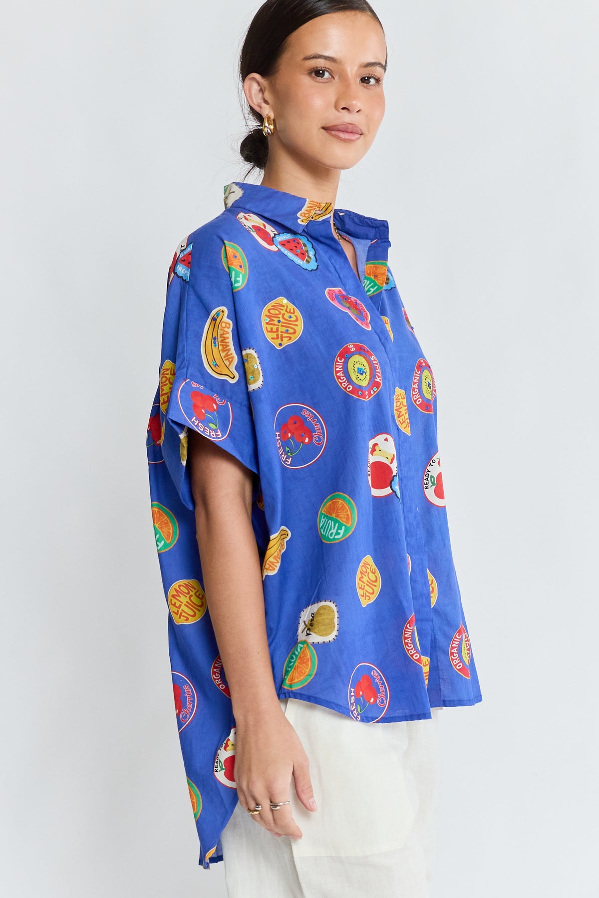 LulaLife Tutti Fruiti Shirt Ocean