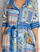 LulaLife Velora Midi Ocean