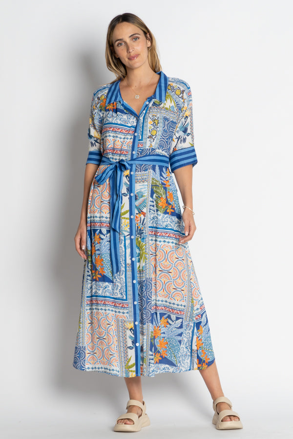LulaLife Velora Midi Ocean