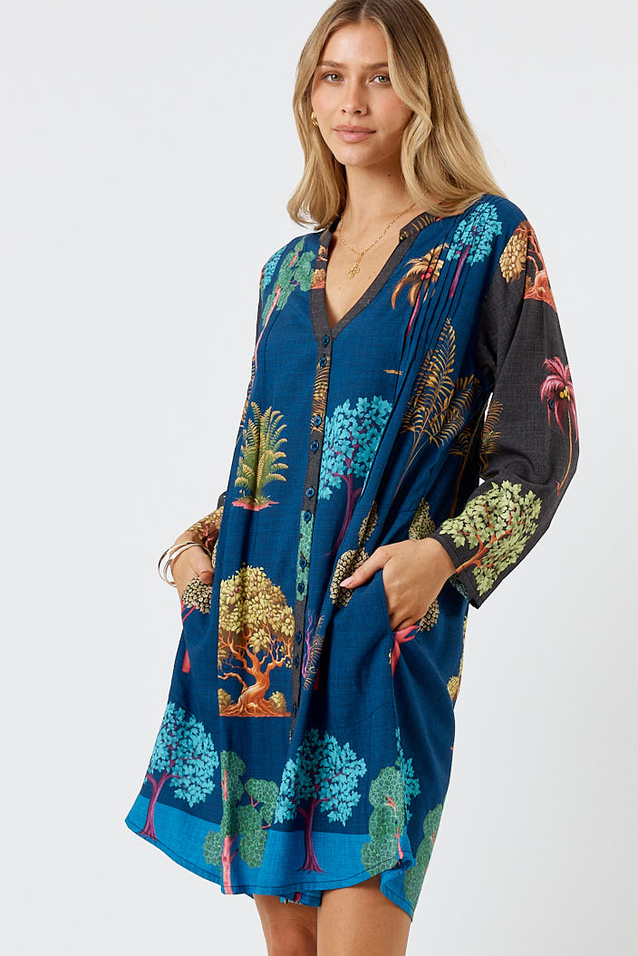 LulaLife Wanda Button Dress
