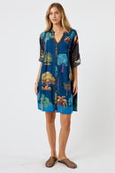 LulaLife Wanda Button Dress