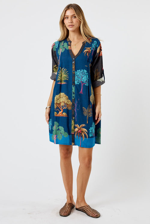 LulaLife Wanda Button Dress