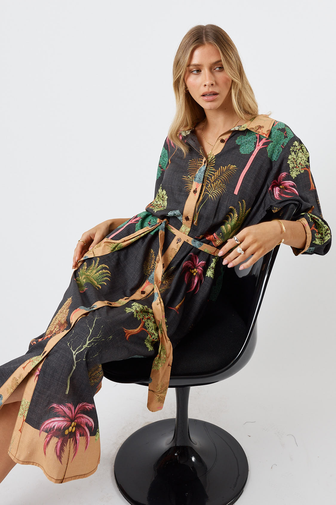 LulaLife Wanda Midi Espresso