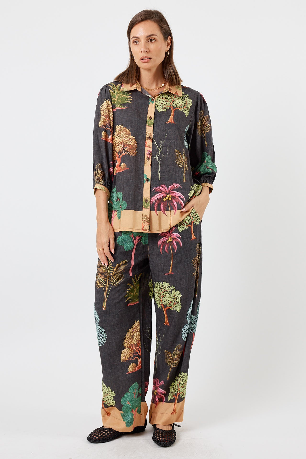 LulaLife Wanda Pant Espresso