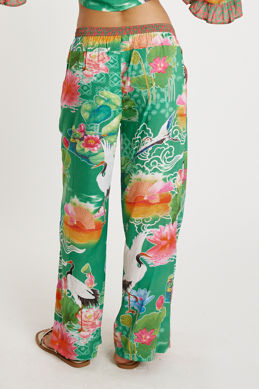LulaLife Akiko Pant Sea