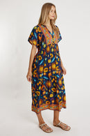 LulaLife Aliyah Midi Navy