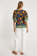 LulaLife Aliyah Top Navy