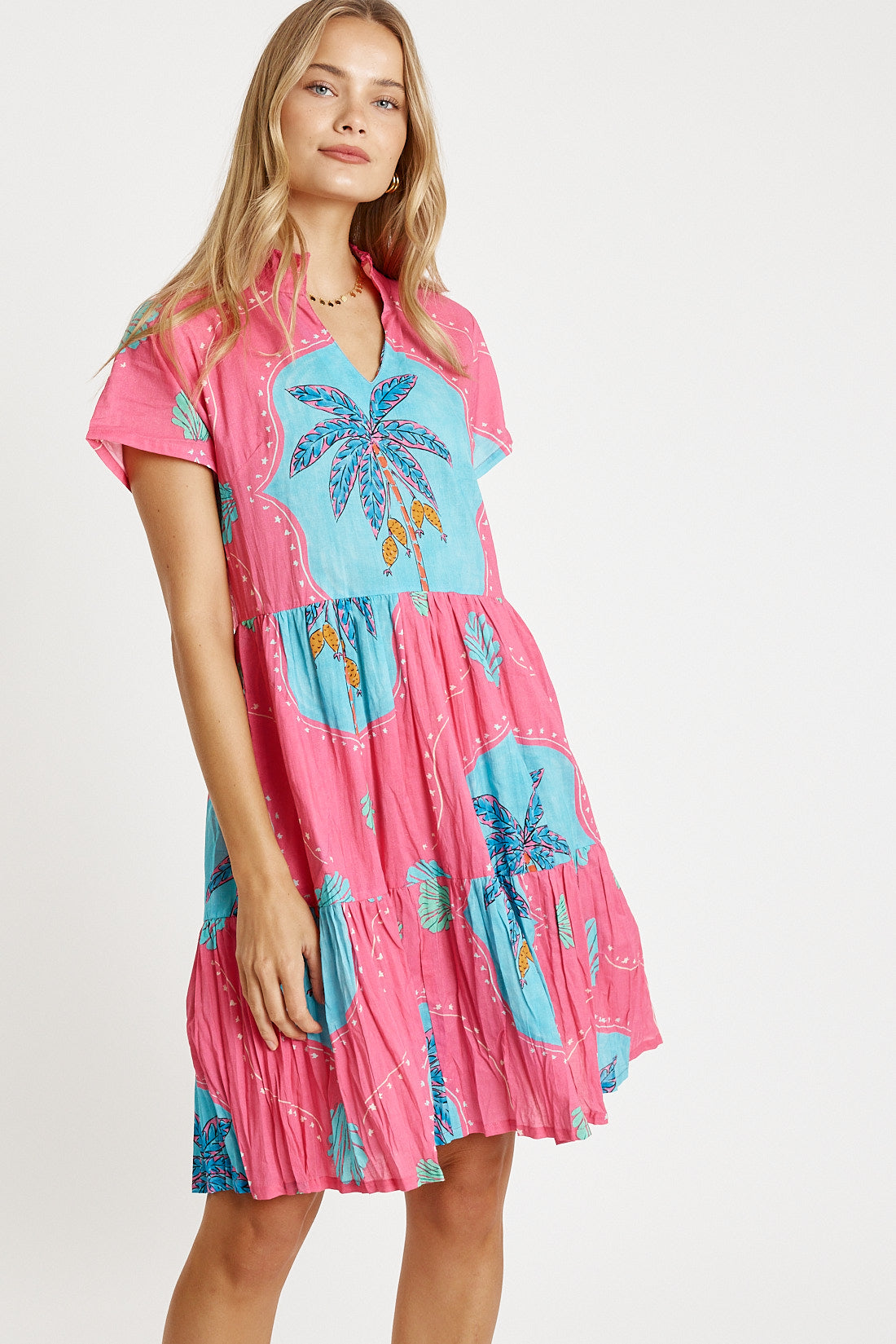 LulaLife Anaya Dress Pink