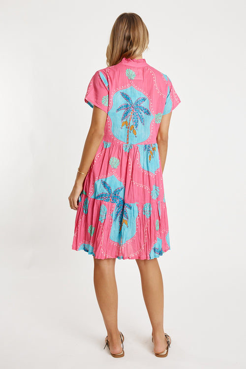 LulaLife Anaya Dress Pink