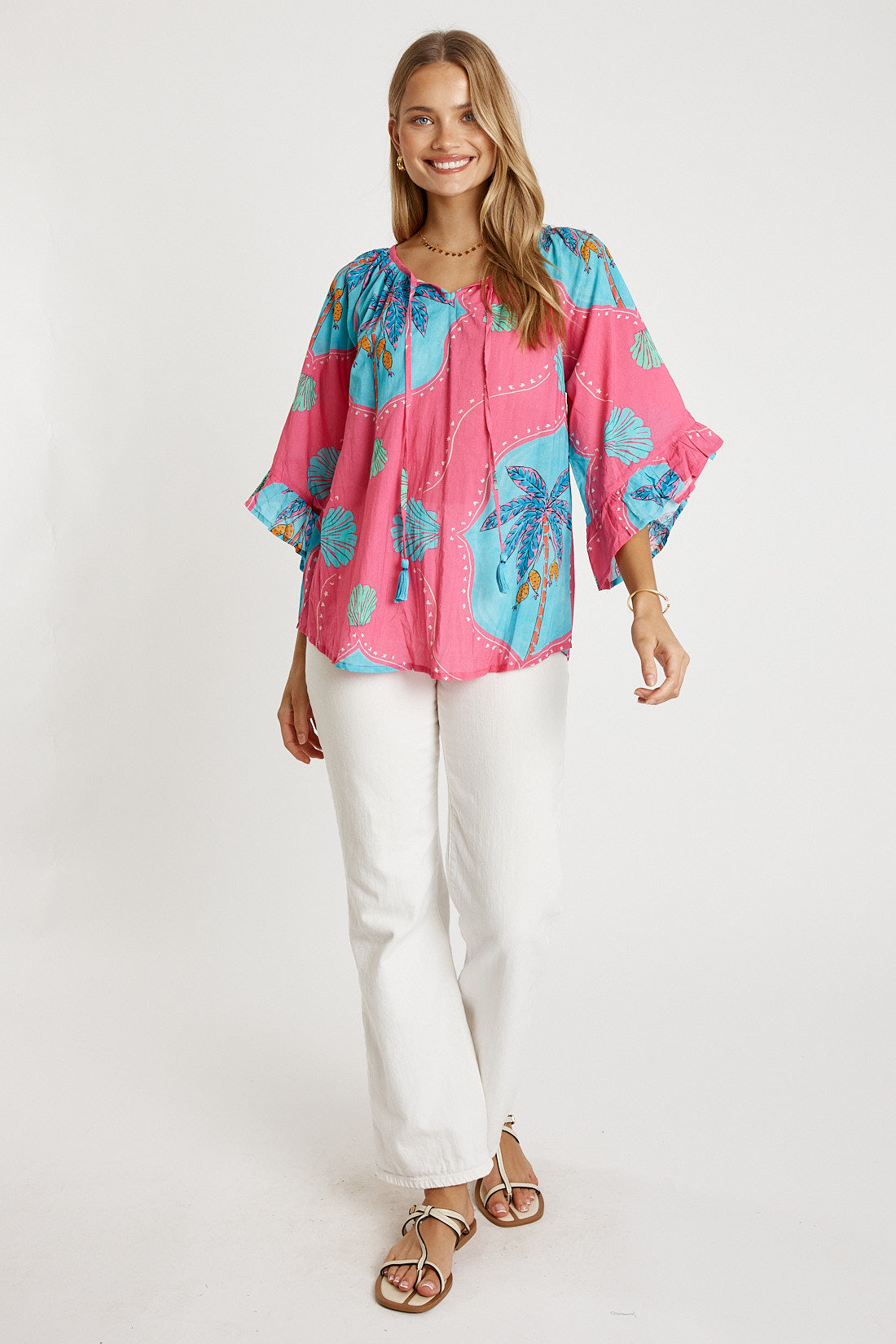 LulaLife Anaya Top Pink
