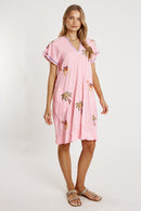 LulaLife Sahara Dress Candy Stripe