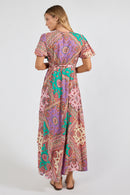 LulaSoul Algarve Wrap Dress Violet