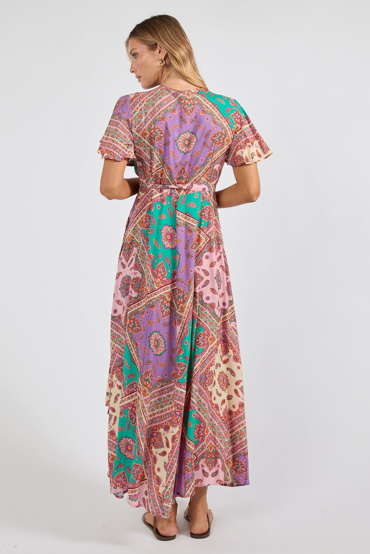 LulaSoul Algarve Wrap Dress Violet