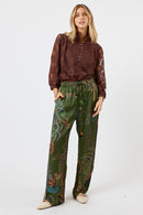 LulaSoul Chandler Lace Shirt Espresso