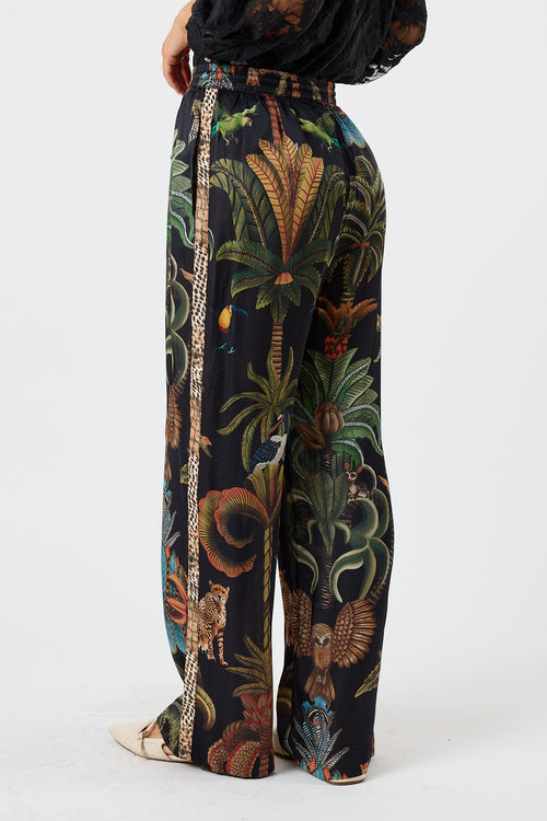 LulaSoul Cheetah Pant Black
