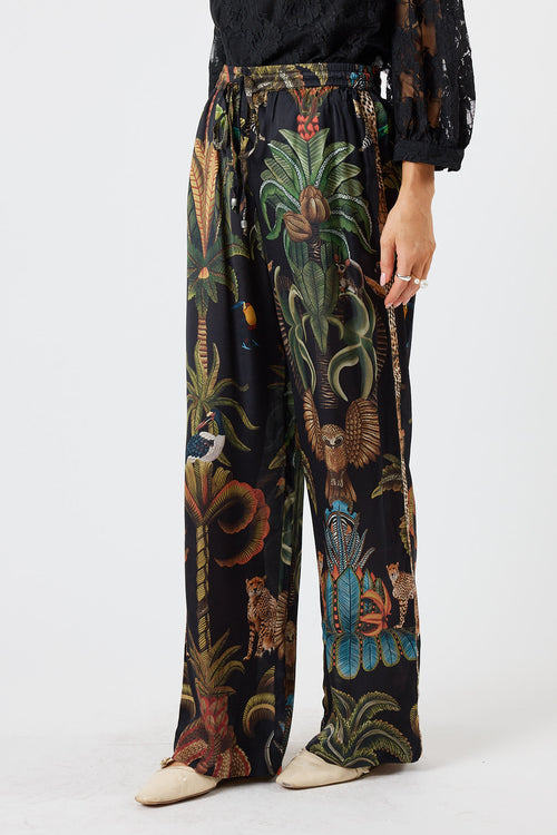 LulaSoul Cheetah Pant Black
