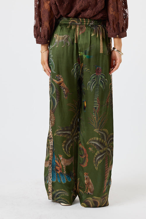 LulaSoul Cheetah Pant Olive